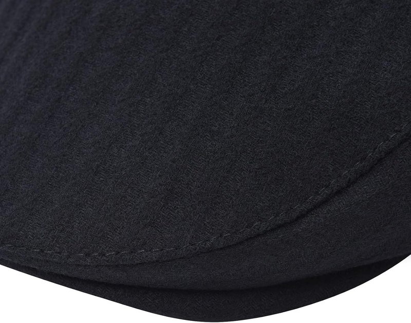STARANCE 2 Pack Newsboy Hats for Men Wool Blend Ivy Driving Flat Cap - Image 4